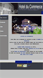 Mobile Screenshot of hotel-restaurantducommerce.fr